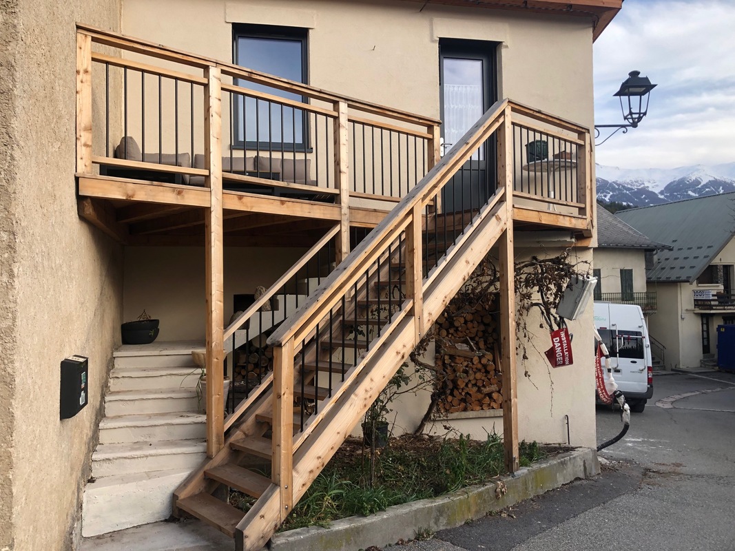 Escaliers extérieur