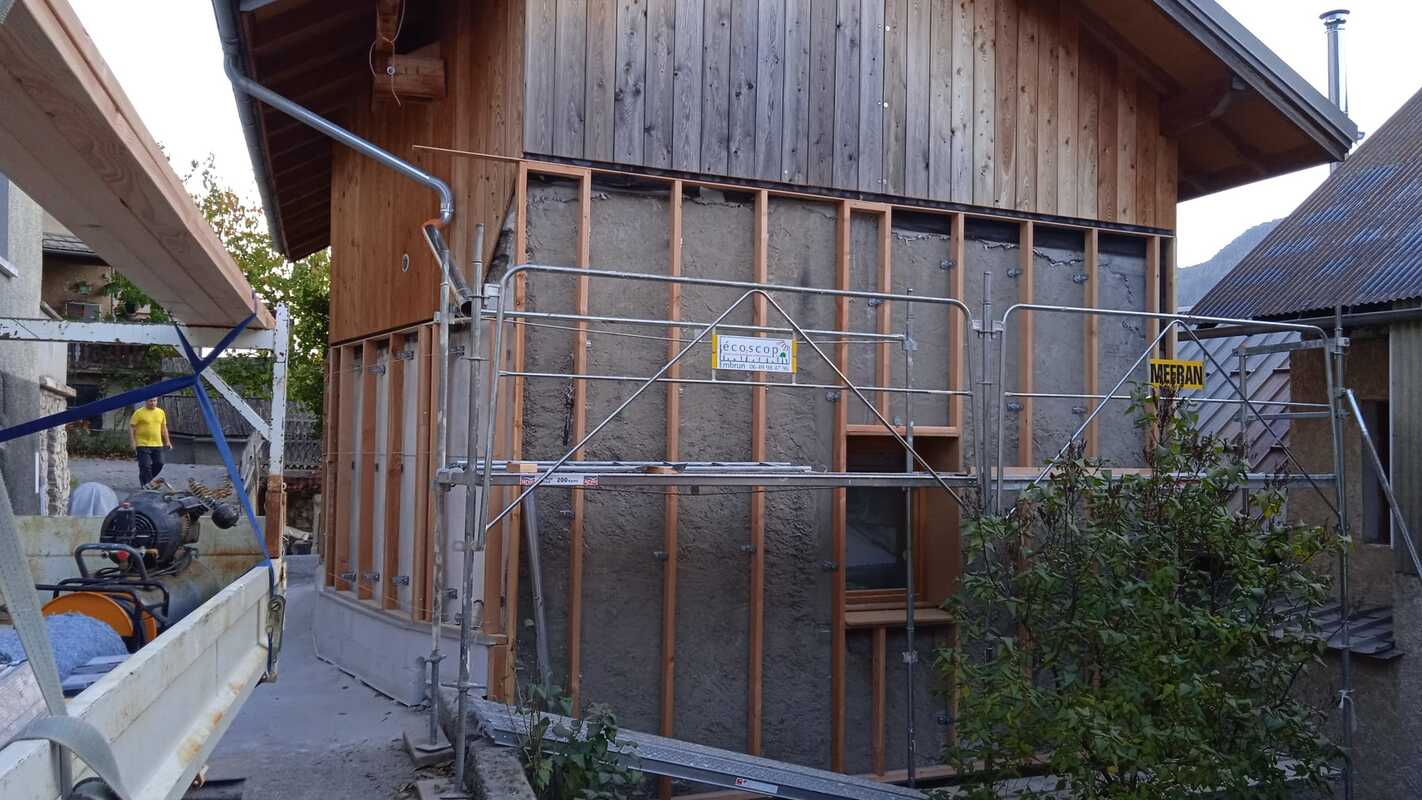 isolation exterieur sur batie ancien