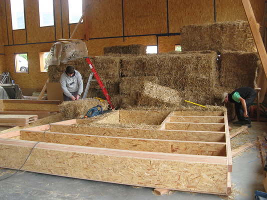 Une Maison paille à énergie positive