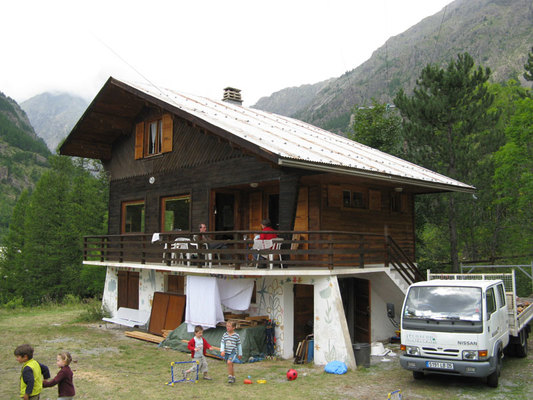 le chalet avant les travaux