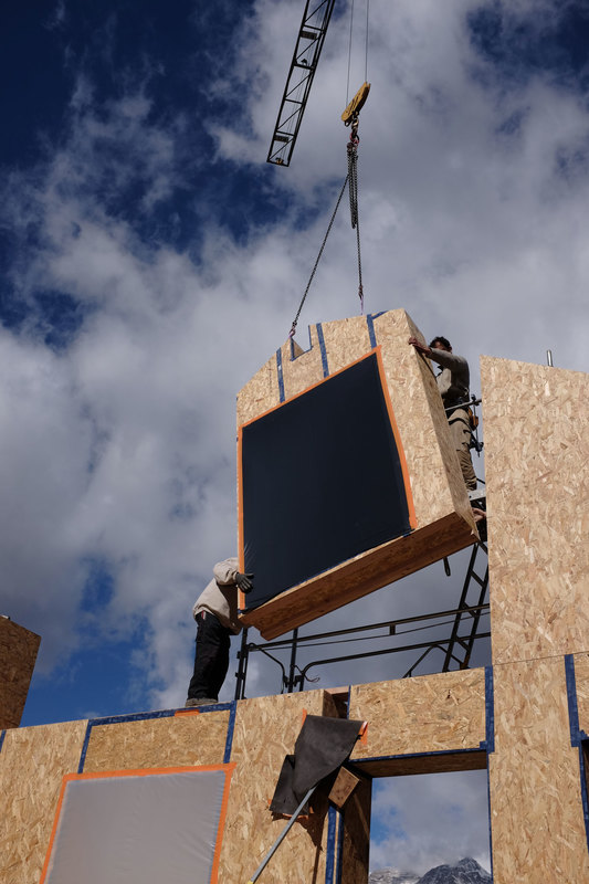 levage pignons embrun maison paille