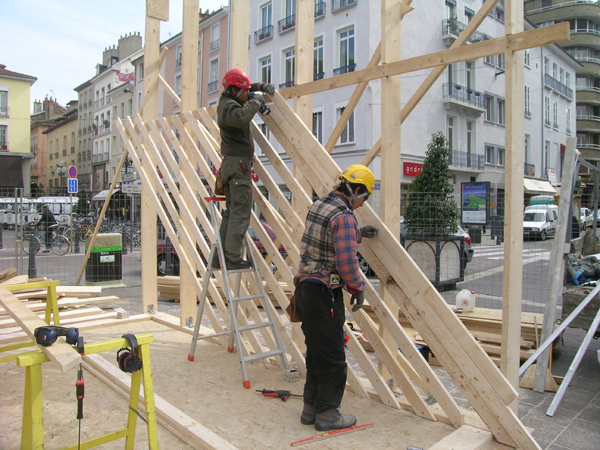Construction Ossature Bois et Bottes de paille, un évenement à Grenoble
