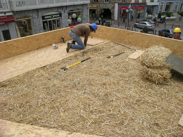 Construction Ossature Bois et Bottes de paille, un évenement à Grenoble