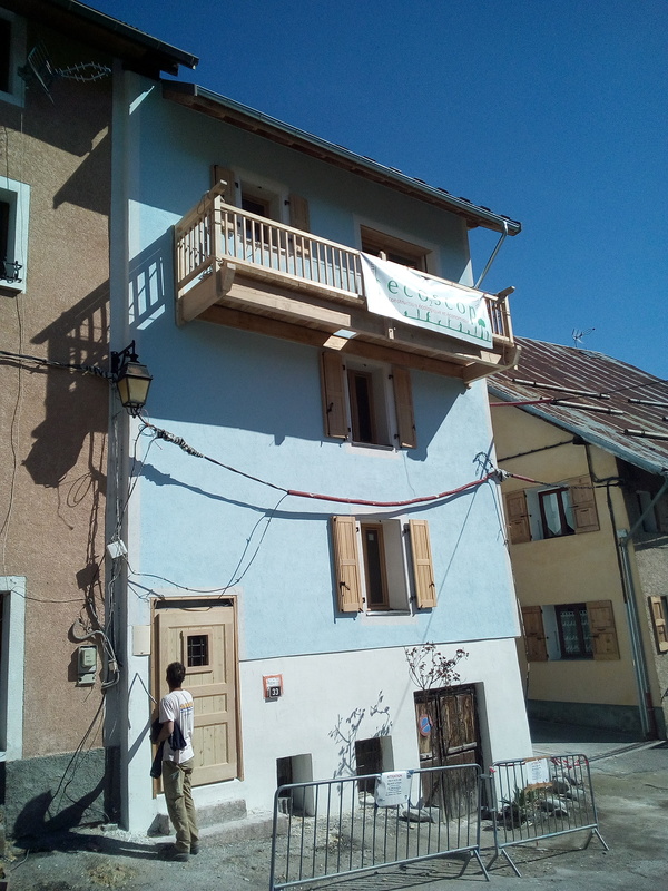 Rénovation thermique de façade à Guillestre 
