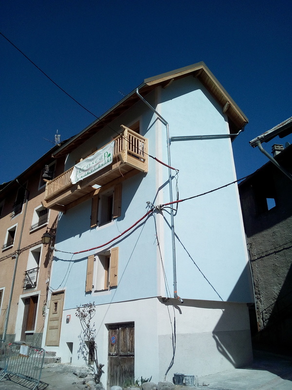 Rénovation thermique de façade à Guillestre 