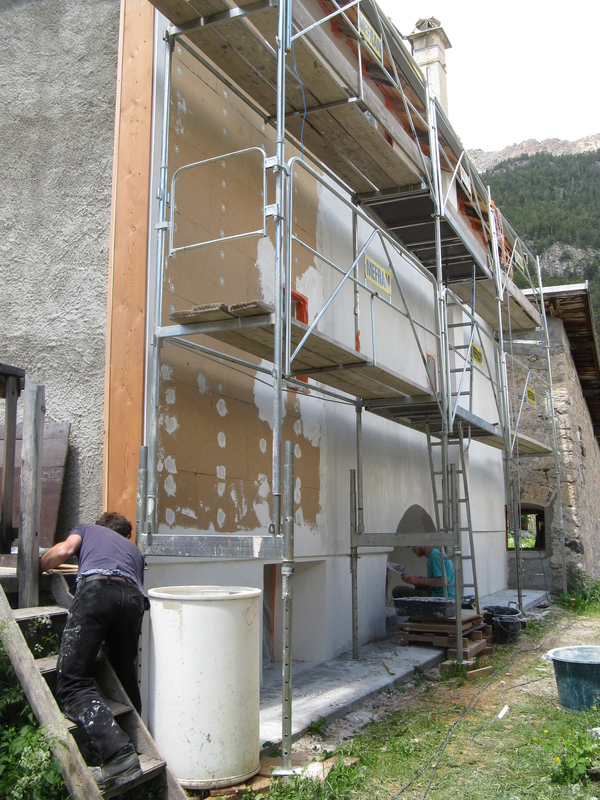 Façade Nord, la vachette 05 ITE