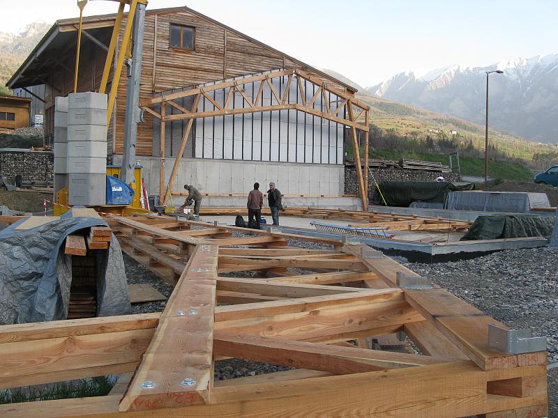 mise en place des fermes de l'atelier d'eco2scop