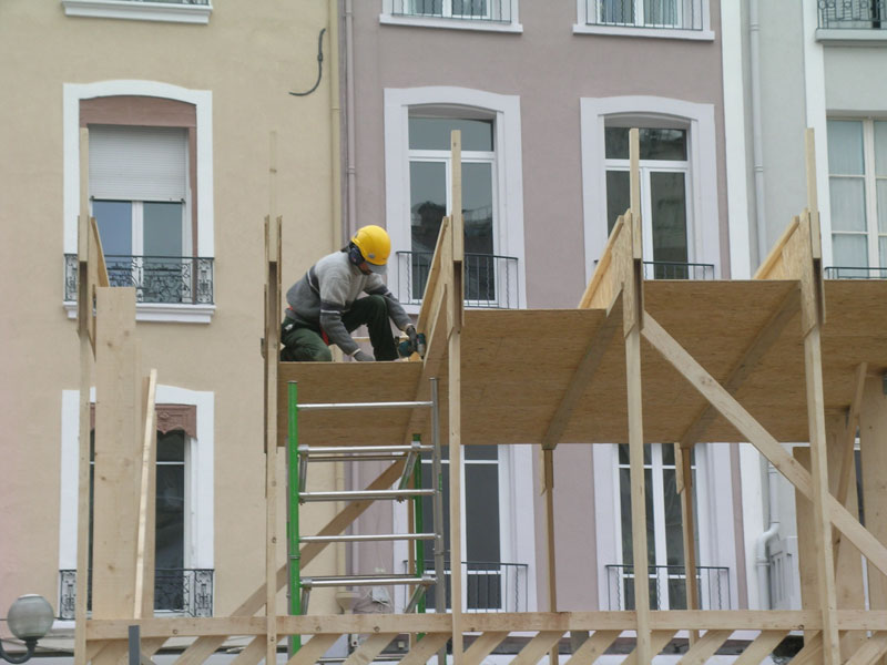 pose du plafond