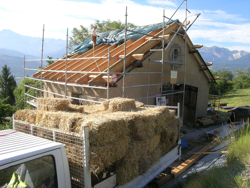 approvisionnement de la paille