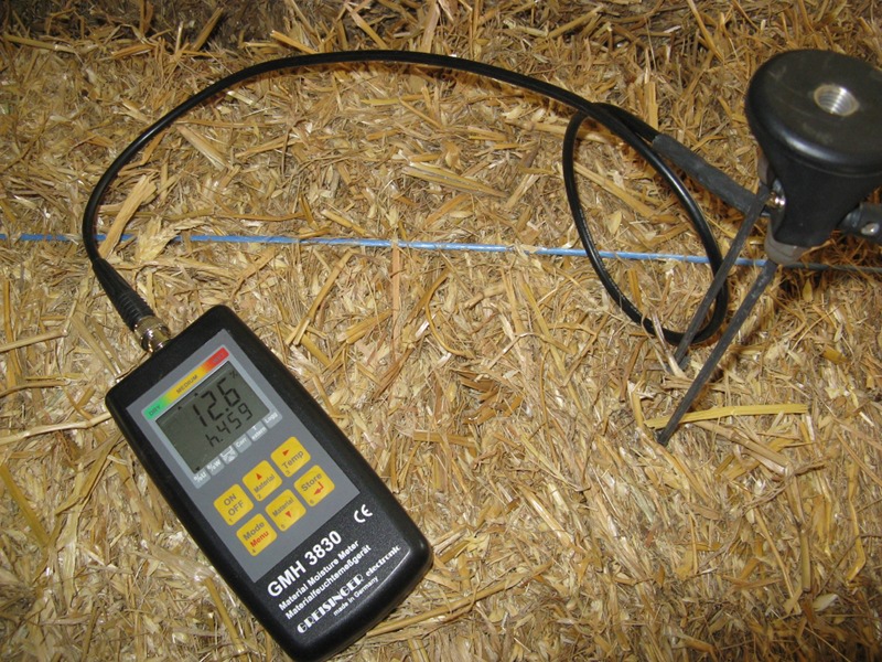 vérification de l'humidité des bottes