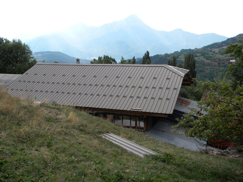 toiture paille finie