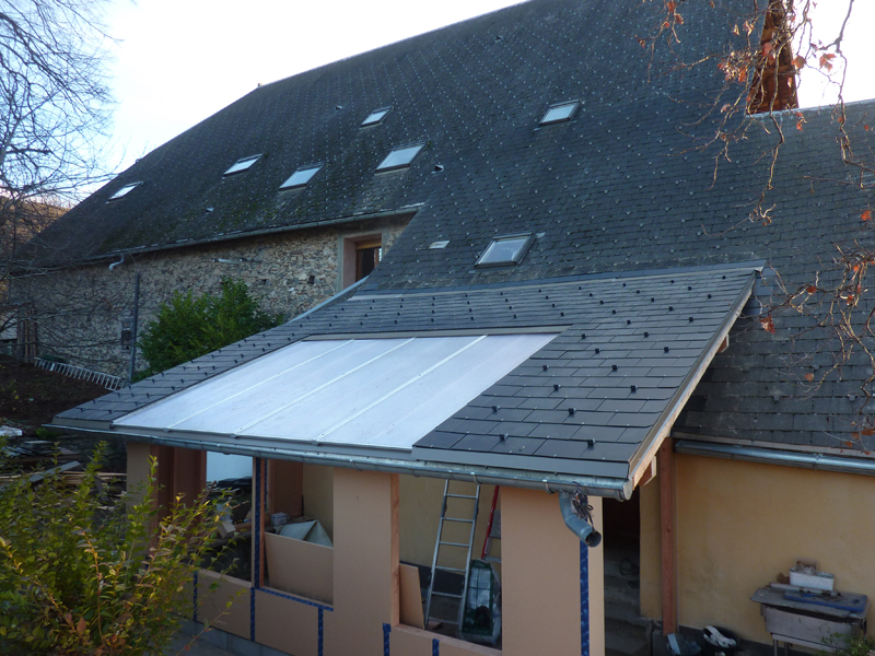 Extension/véranda ossature bois