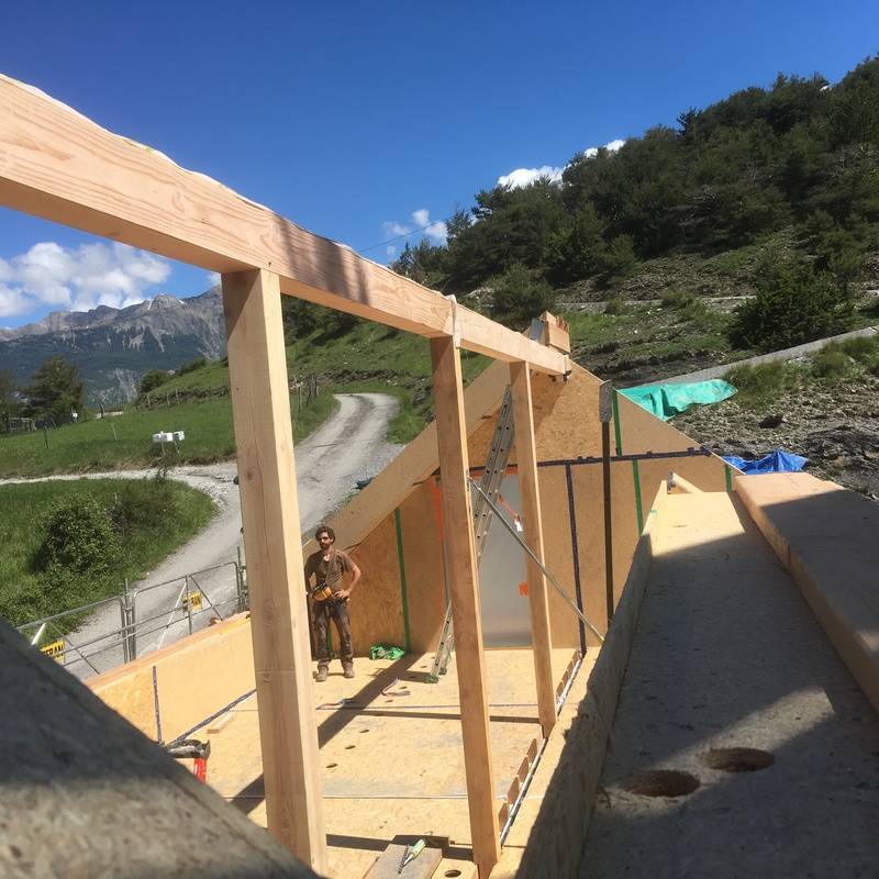 Maison paille a Chorges