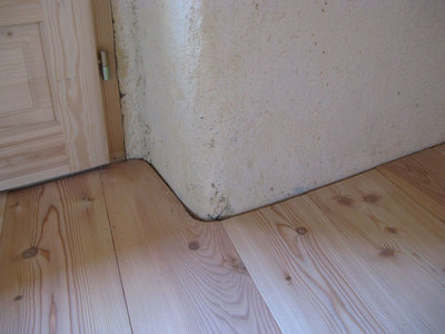 détail plancher en rénovation